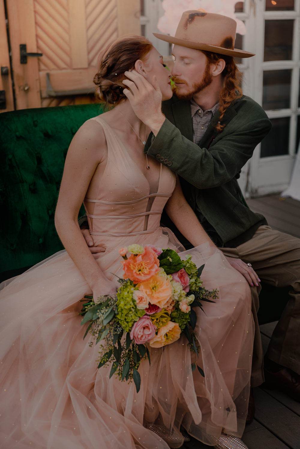 Wizard Oz Emerald City Wedding Claire Gutierrez Photography