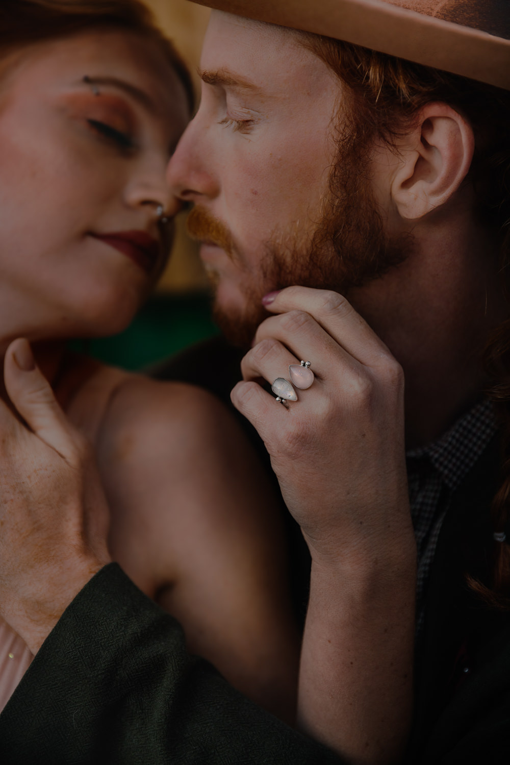 Rings Nails Manicure Bride Bridal Wizard Oz Emerald City Wedding Claire Gutierrez Photography
