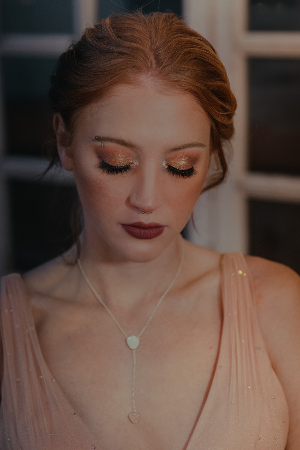 Bride Bridal Make Up Eye Shadow Wizard Oz Emerald City Wedding Claire Gutierrez Photography