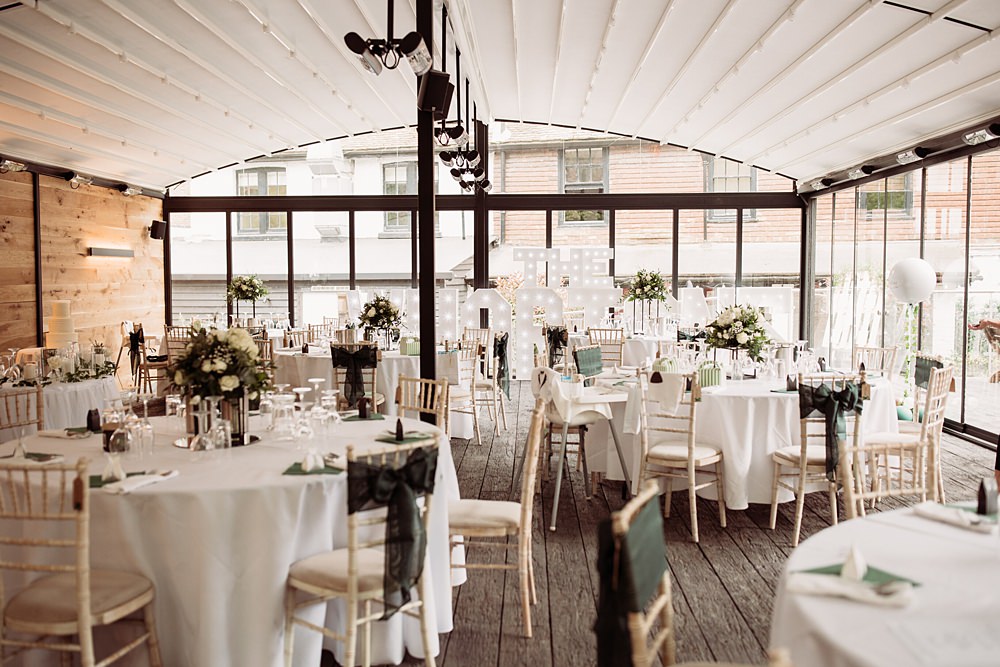 The Buttery & Glasshouse - Kent Glasshouse Wedding Venue