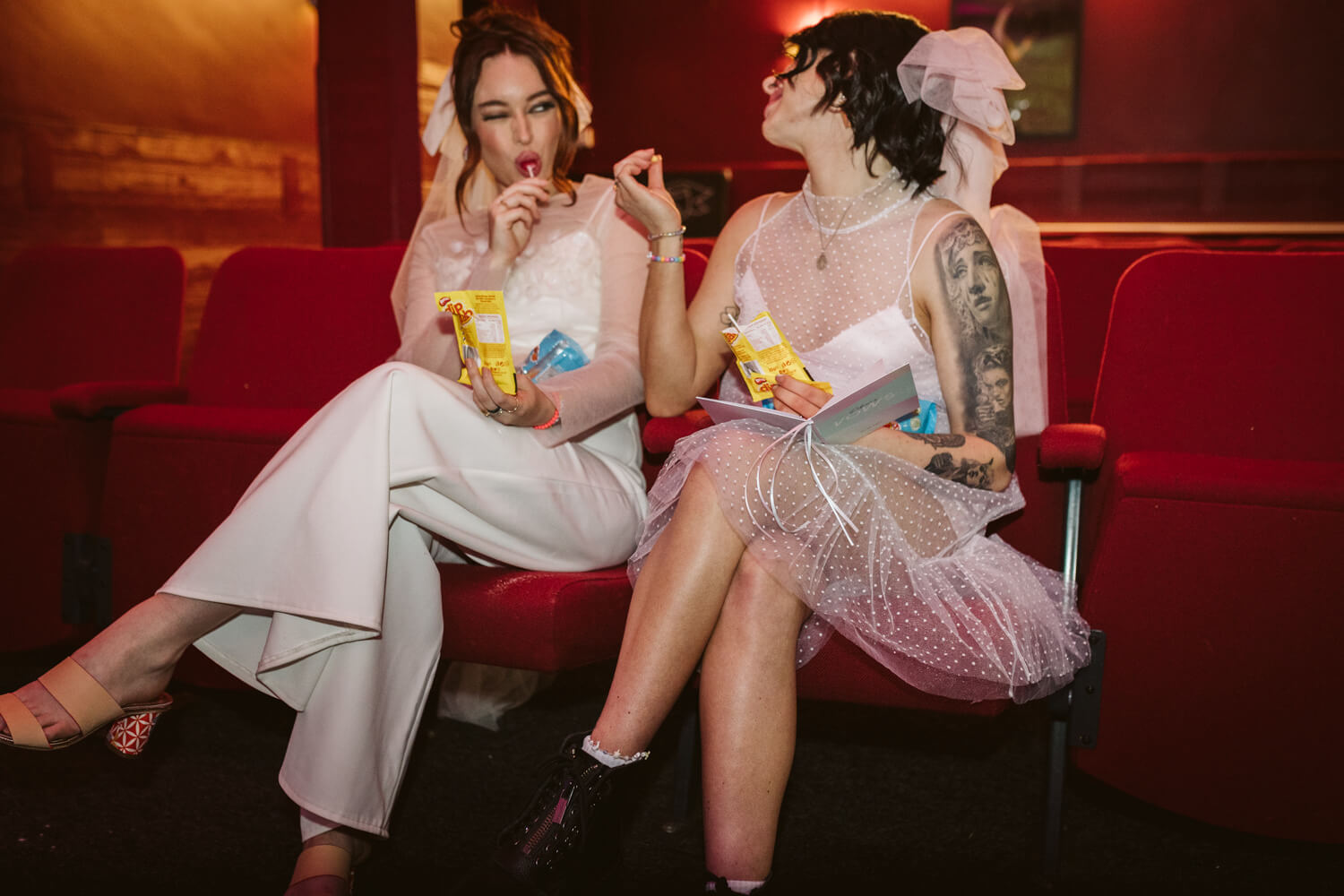 Cinema 90s Wedding Ideas Hannah Brooke Photography