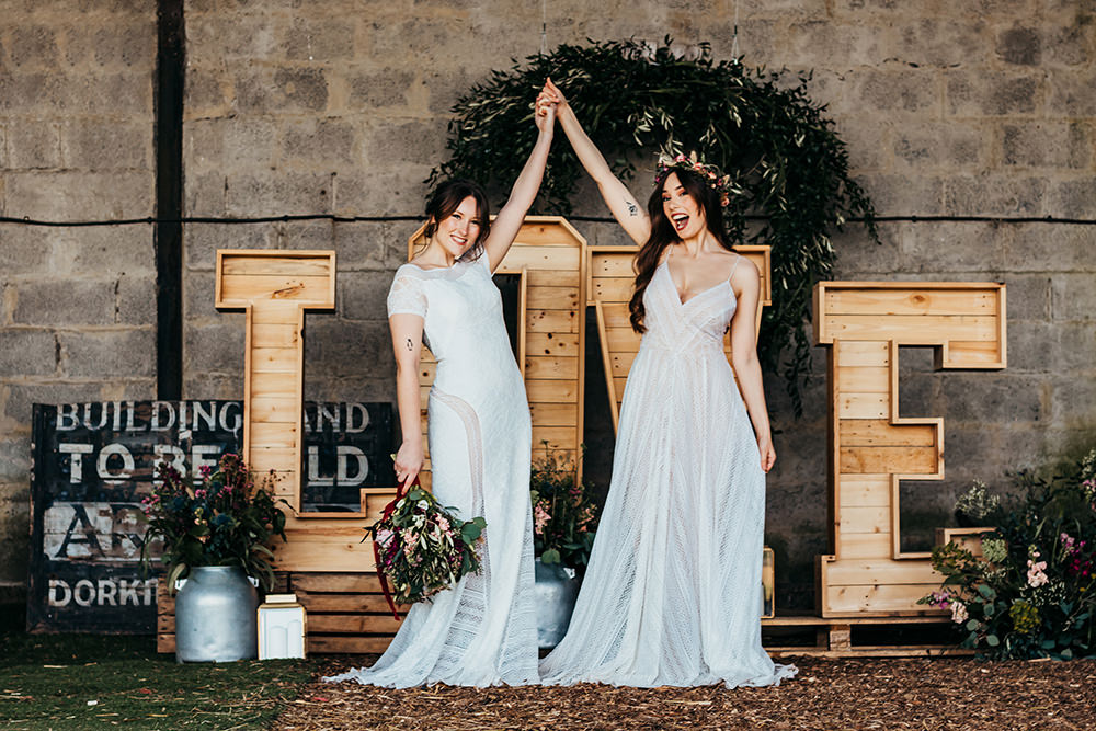 Aircraft Hangar Wedding Sherri OMalley Photography