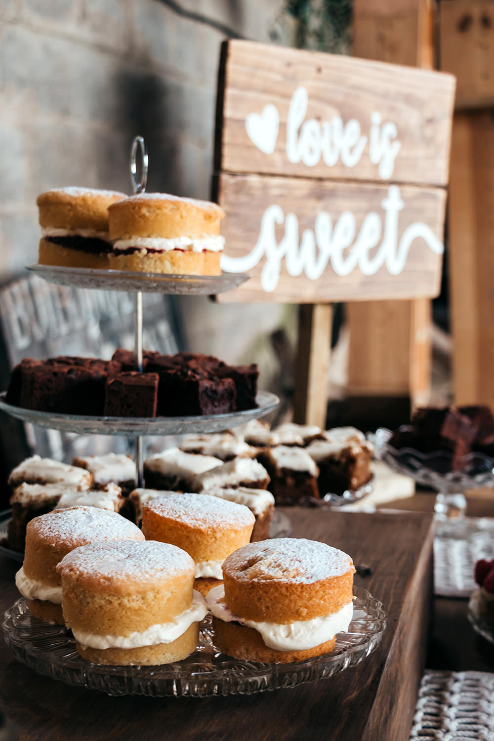 Cake Dessert Sponge Cakes Aircraft Hangar Wedding Sherri OMalley Photography