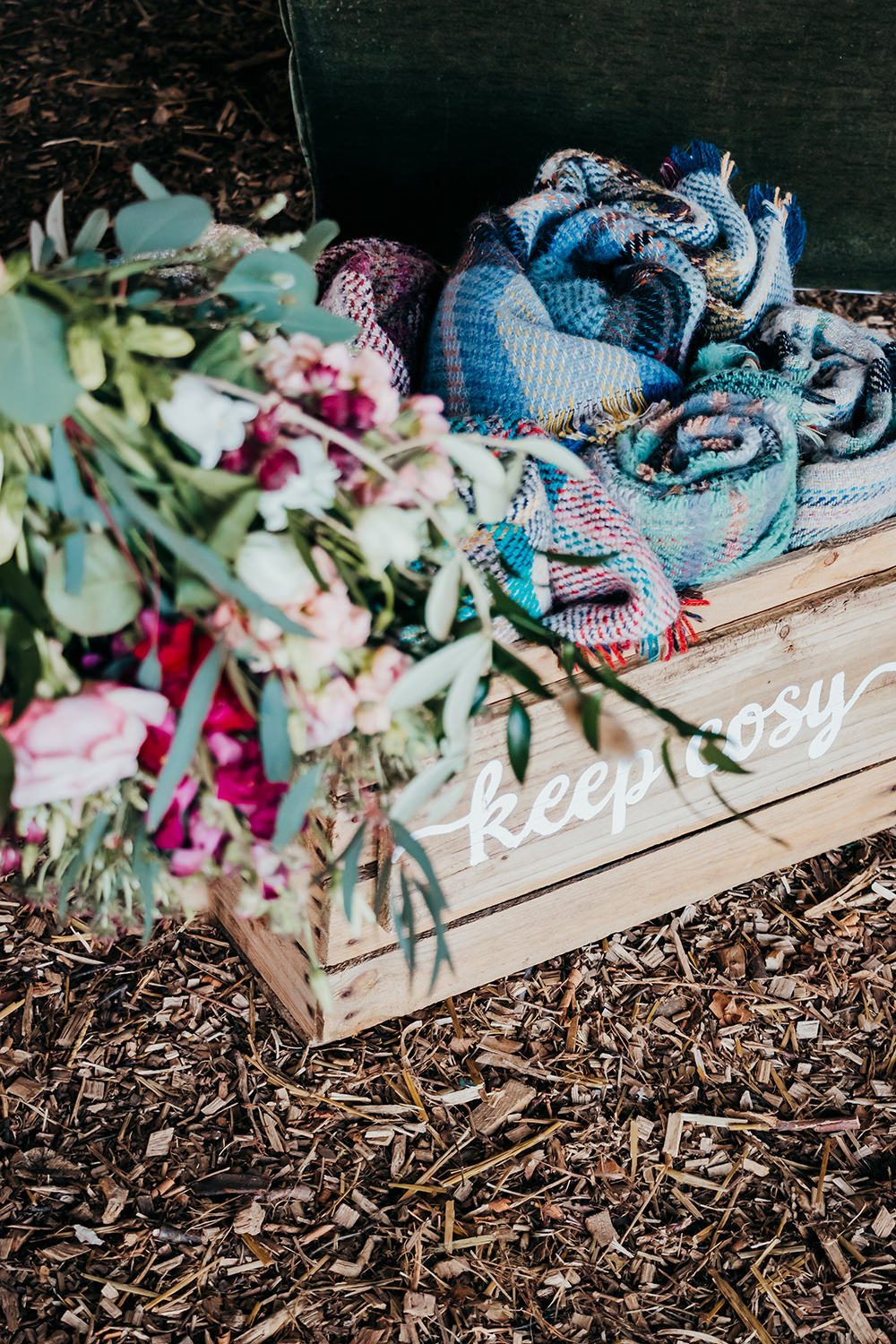 Blanket Box Aircraft Hangar Wedding Sherri OMalley Photography
