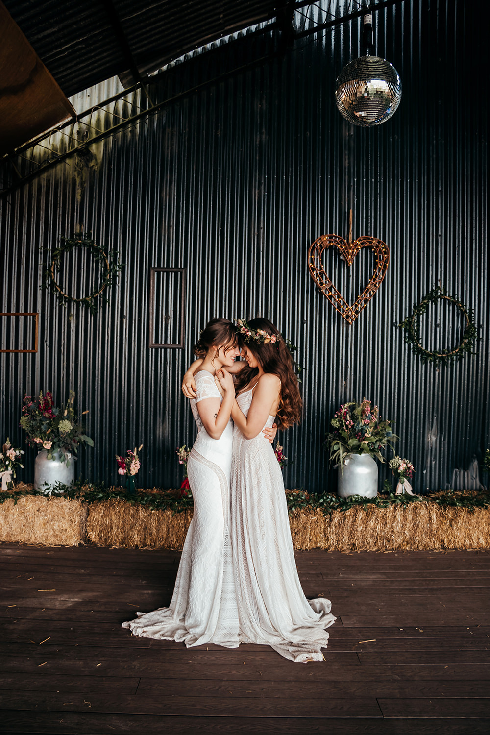 Aircraft Hangar Wedding Sherri OMalley Photography