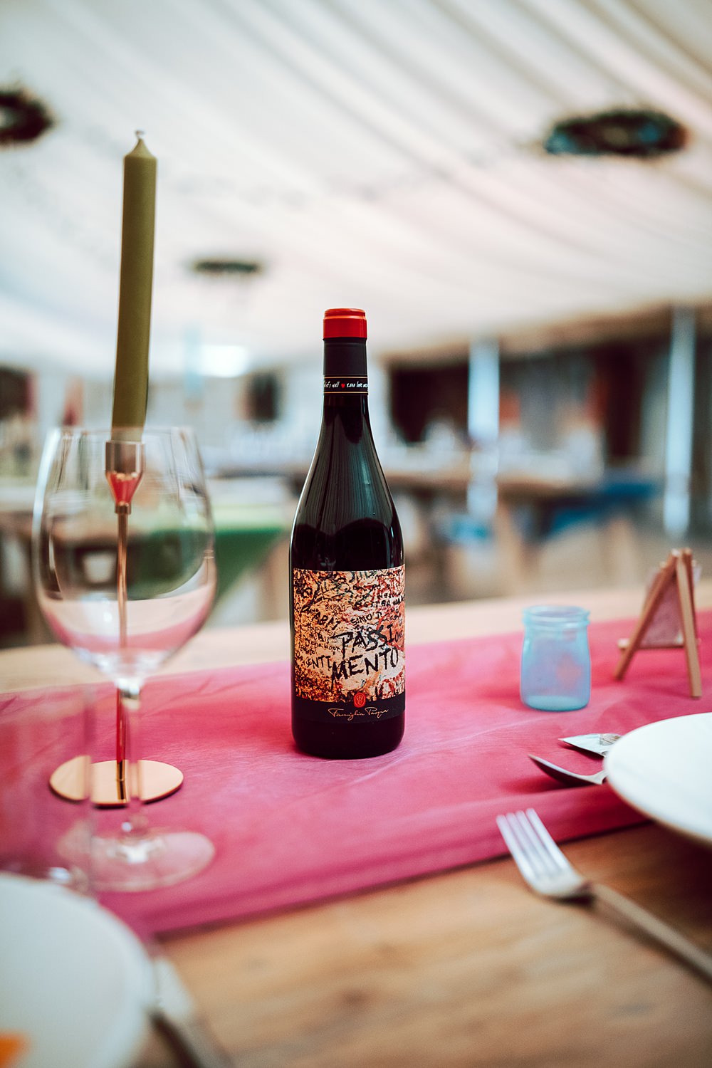 Personalised Wine Bottle Alternative Scottish Wedding Northern Aye Photography
