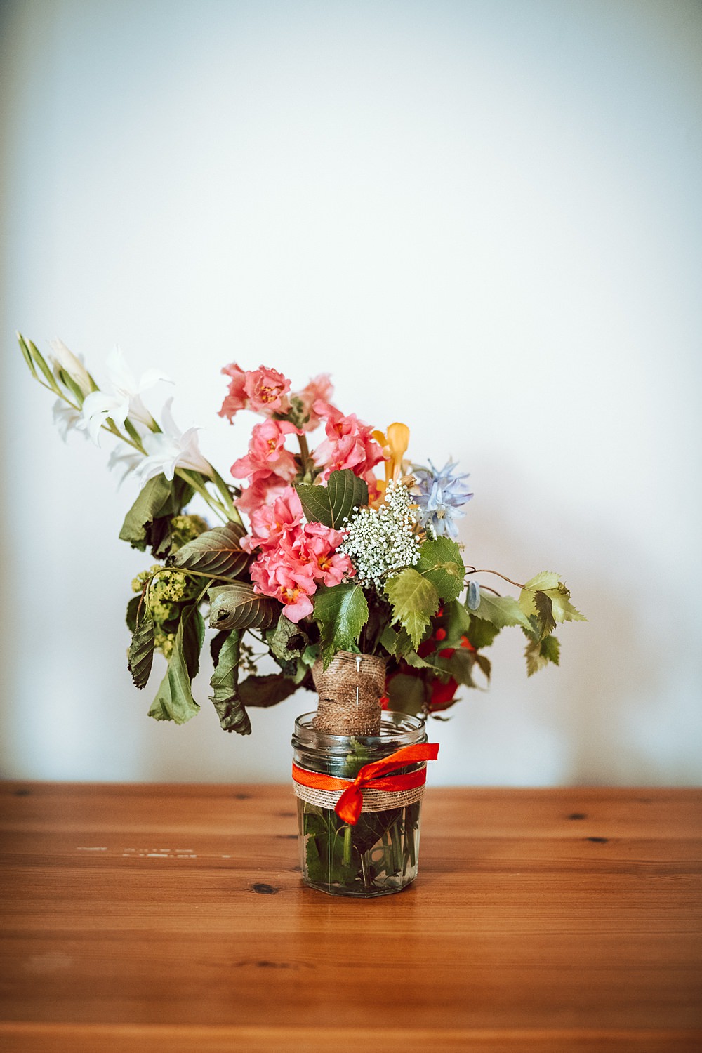 Bouquet Flowers Bride Bridal Wild Natural Alternative Scottish Wedding Northern Aye Photography
