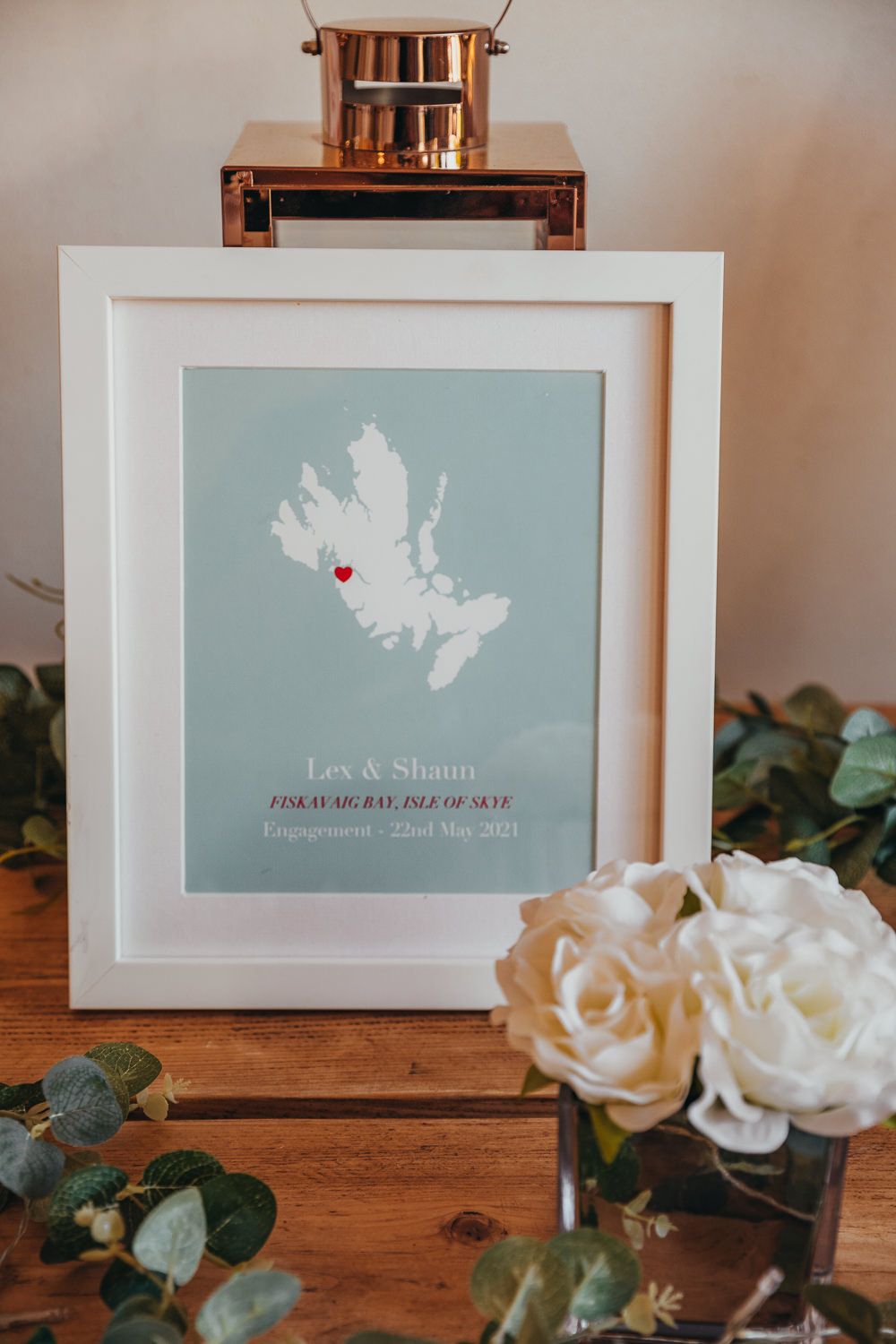 Travel Sign Beaconside House Wedding Amy Chapple Photography