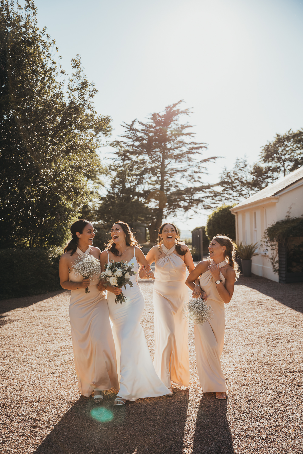 Champagne Bridesmaid Dress Beaconside House Wedding Amy Chapple Photography