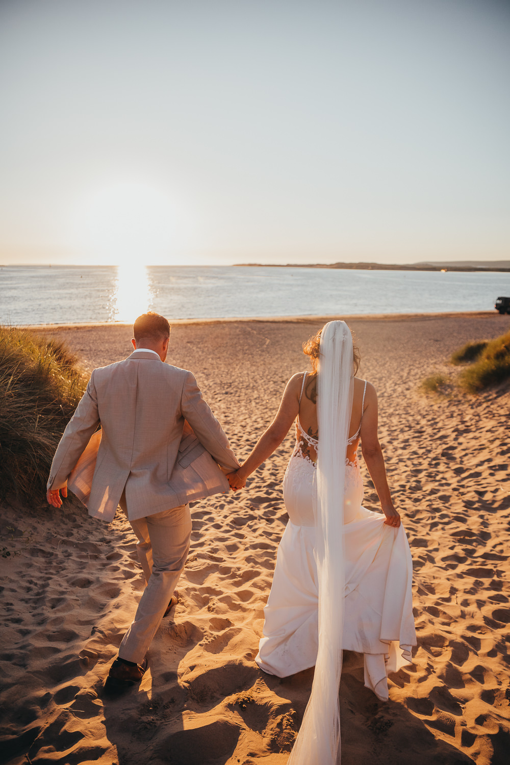 Beach Seaside Beaconside House Wedding Amy Chapple Photography