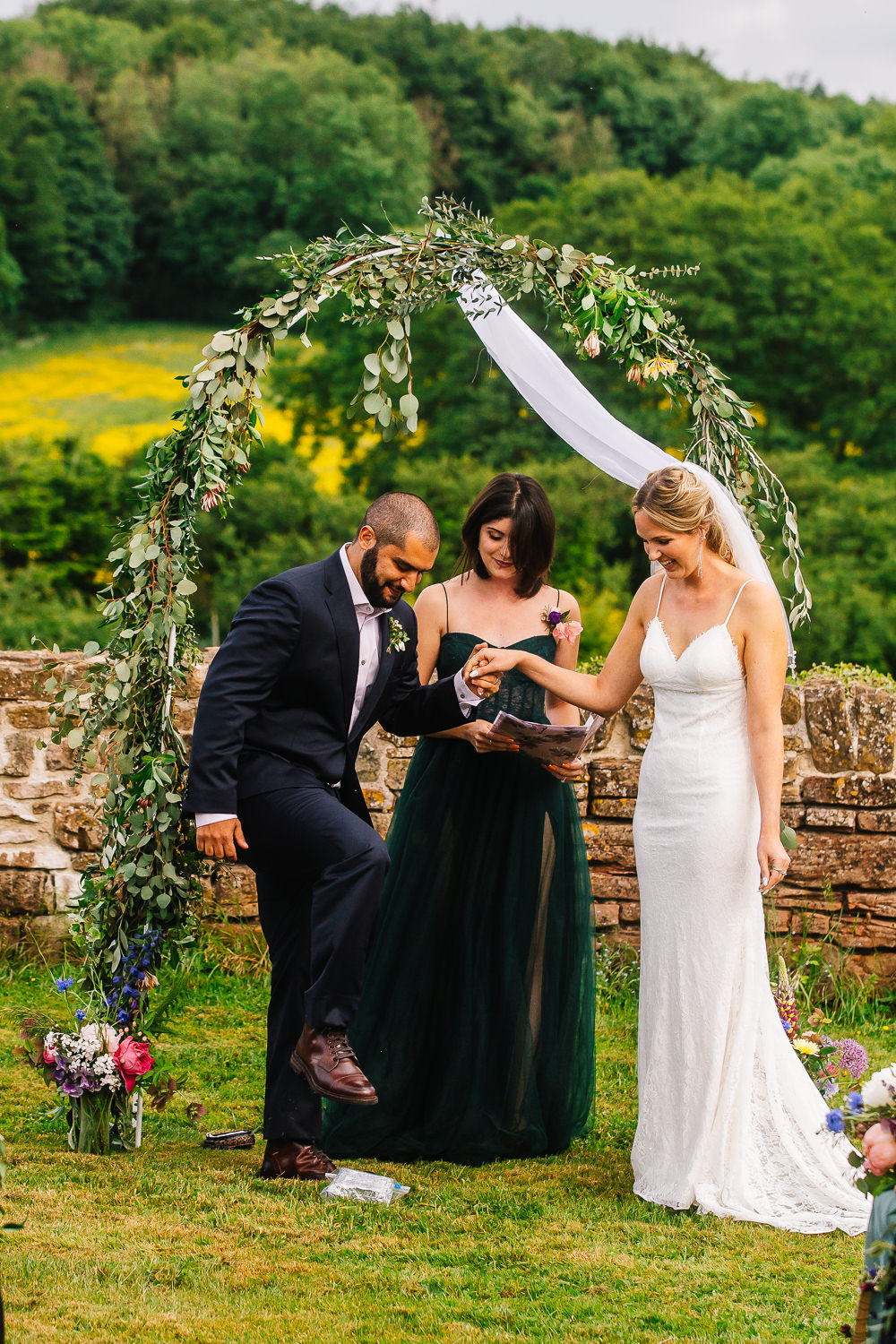 Beauvale Priory Wedding Lisa Marie Halliday