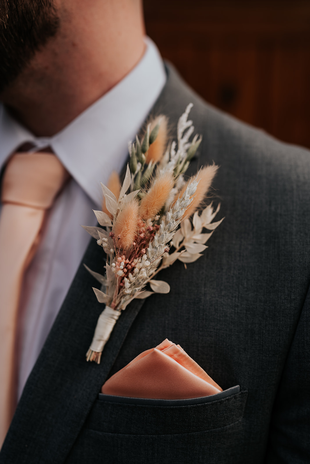 Dried Wedding Flowers Buttonhole jennyappleton