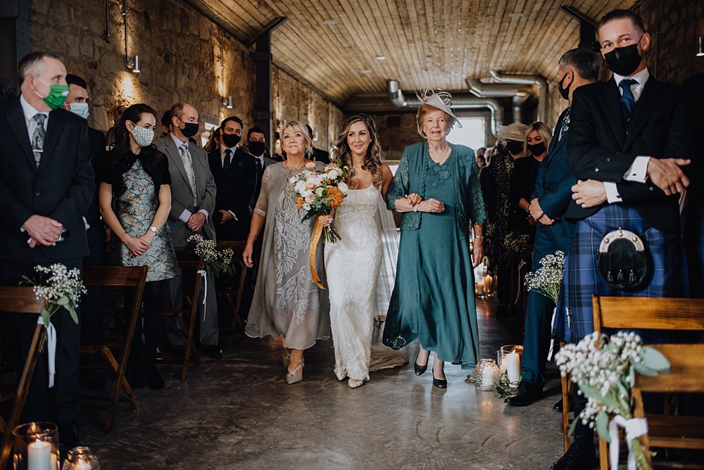 Mother Bride Grandmother Falside Mill Wedding Martin Venherm Photography