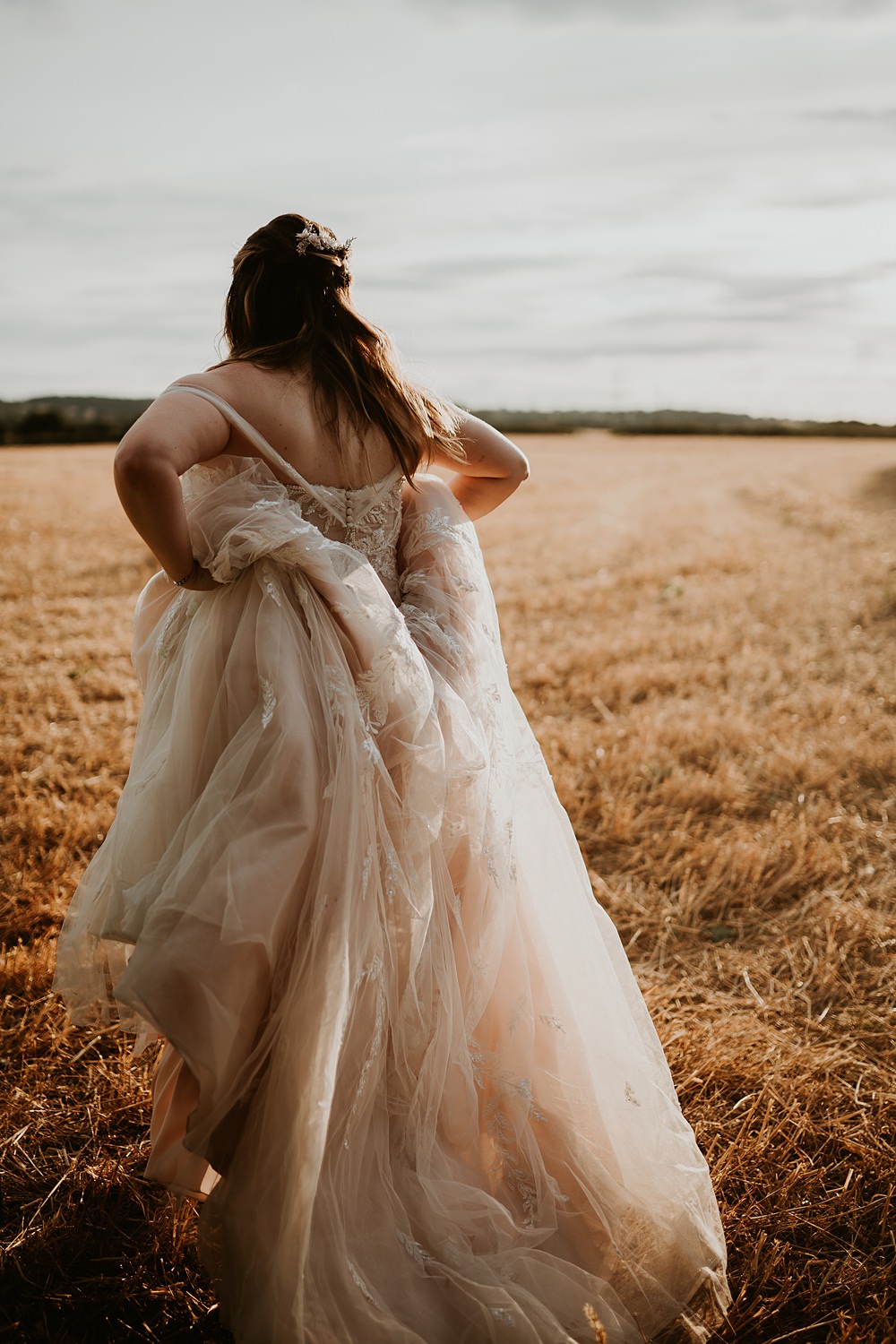 Glitter Tulle Dress Gown Bride Bridal Wtoo Watters Zazzie Off Shoulder Farmhouse Redcoats Wedding Bubear Photography