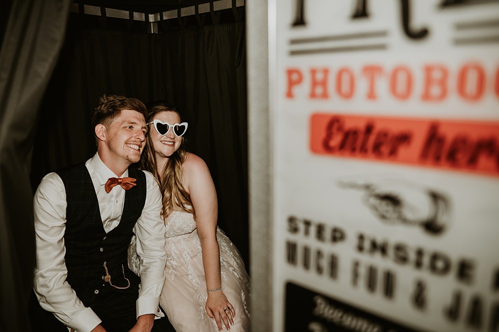 Photobooth Farmhouse Redcoats Wedding Bubear Photography