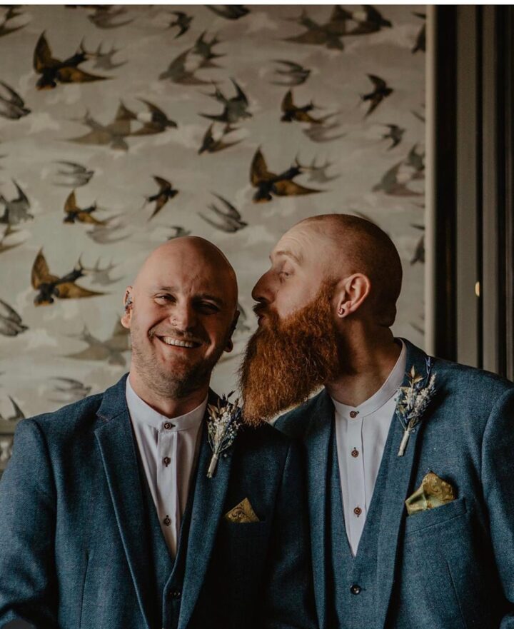 Groom Dried Wedding Flowers Buttonhole sonderwest