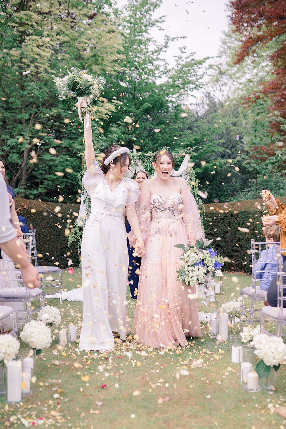 Confetti Throw Italian Wedding Ideas Paige Mary Photography