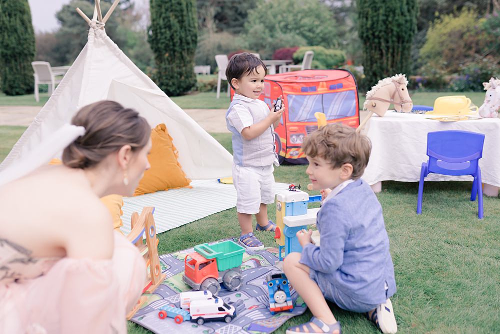 Kids Area Tent Children Italian Wedding Ideas Paige Mary Photography