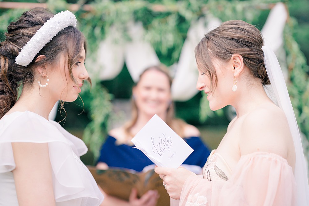 Vows Books Ceremony Brides Italian Wedding Ideas Paige Mary Photography