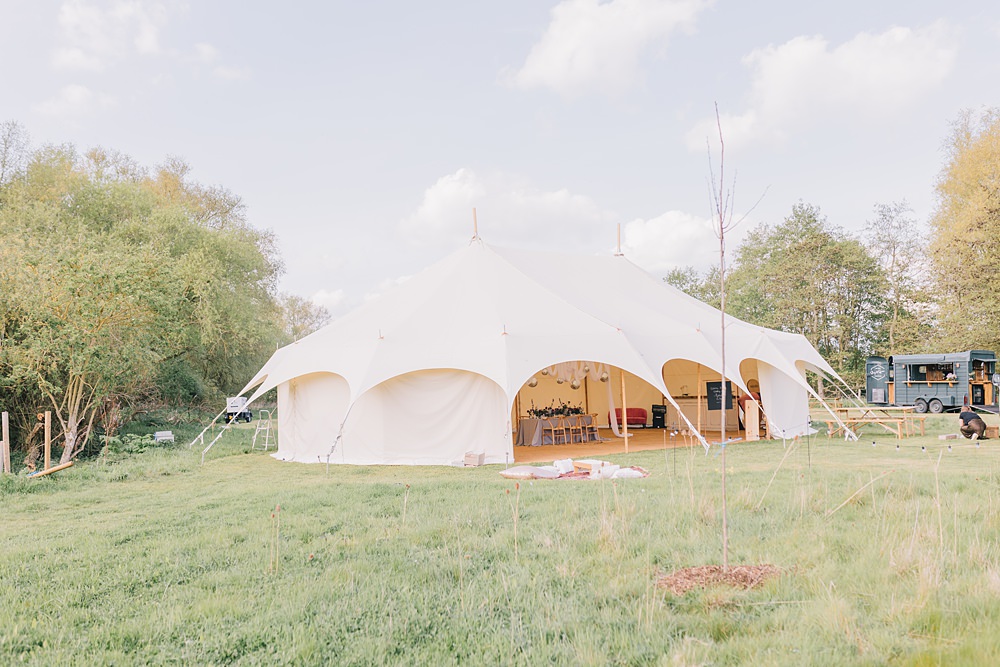 Stretch Tent Marquee Lakeside Wild Berry Farm Wedding Love and Life Studio
