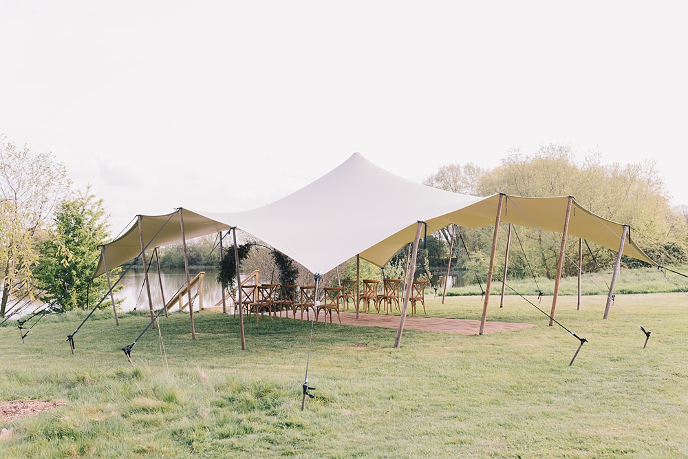Stretch Tent Marquee Lakeside Wild Berry Farm Wedding Love and Life Studio