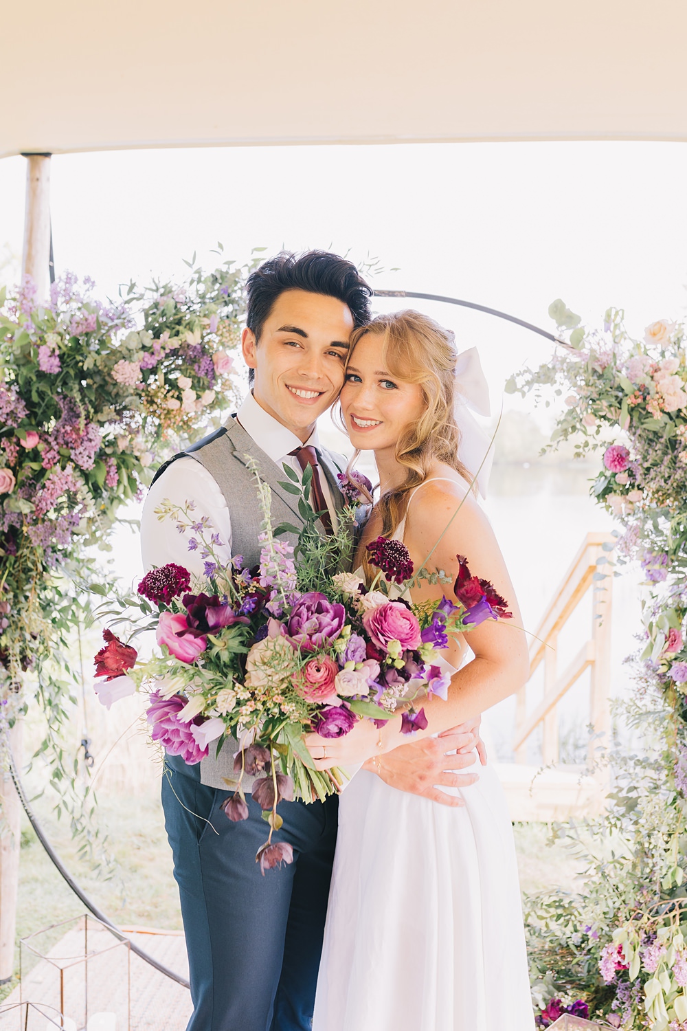 Lakeside Wild Berry Farm Wedding Love and Life Studio