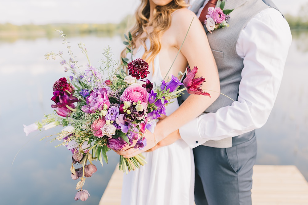 Lakeside Wild Berry Farm Wedding Love and Life Studio