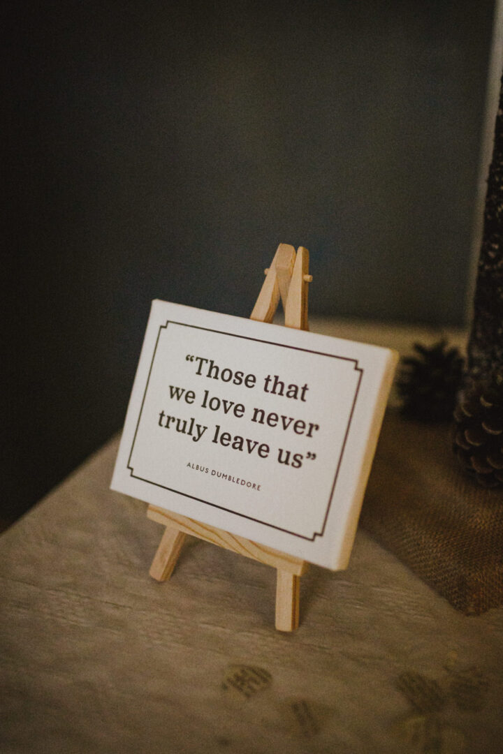 Memory Wedding Table Sign Photography34