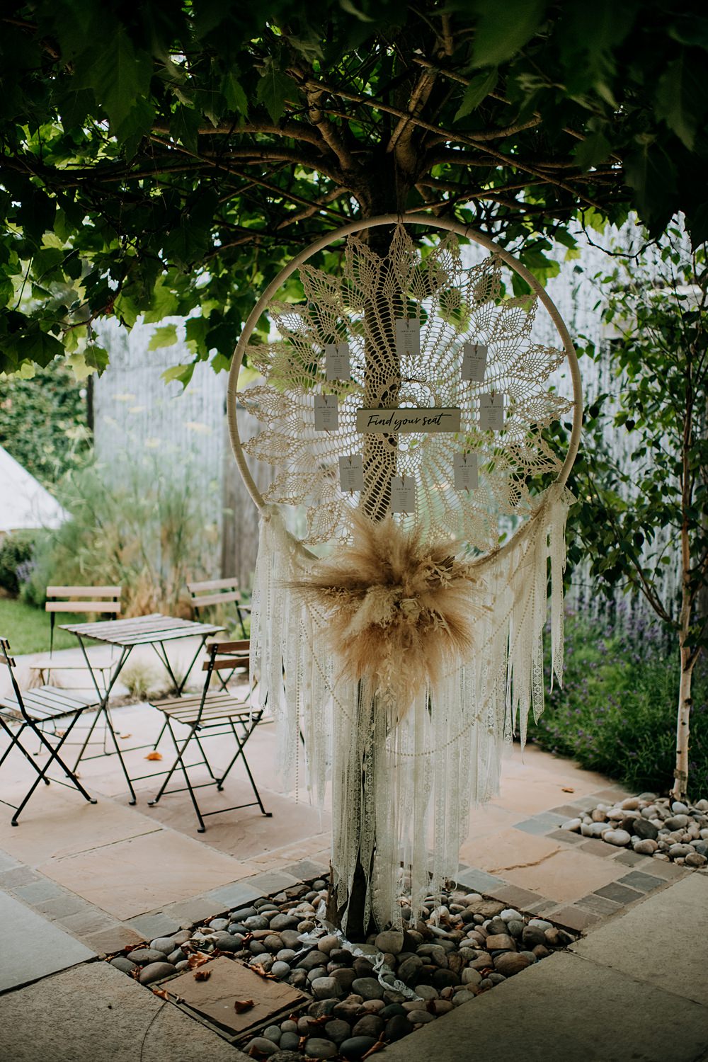 Dreamcatcher Table Plan Pampas Grass Barn Wedding Kazooieloki