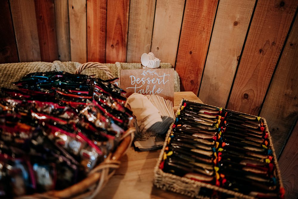 Dessert Table Pampas Grass Barn Wedding Kazooieloki