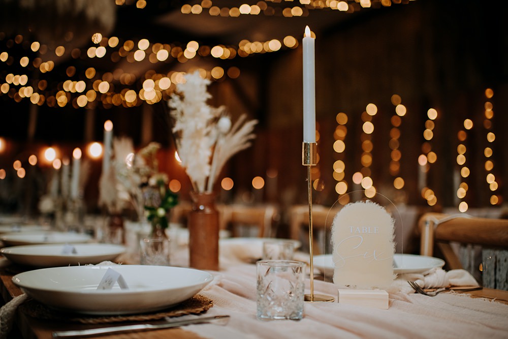 Table Flower Centrepiece Pampas Grass Barn Wedding Kazooieloki