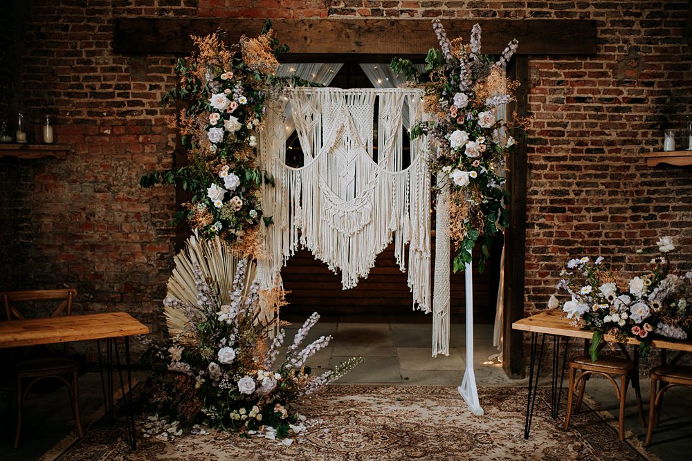 Pampas Grass Barn Wedding Kazooieloki