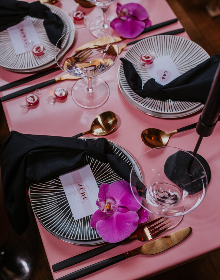 Place Settings Wedding Ideas Aurora Grey Photography