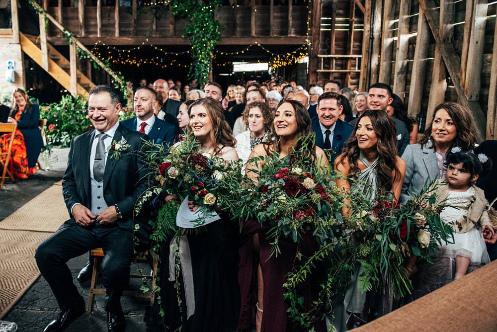 Bouquet Flowers Bride Bridal Rose Berry Autumn Bridesmaid Red Greenery Wedding Three Flowers Photography