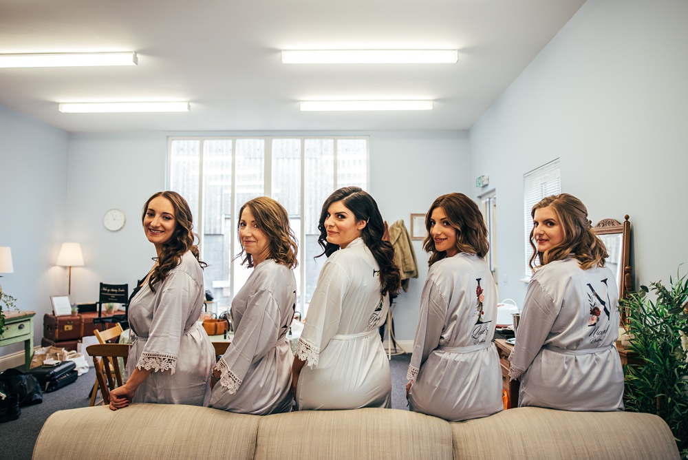 Red Greenery Wedding Three Flowers Photography