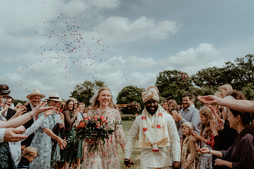 Confetti Throw Sri Lankan English Wedding Patrick Partridge Photography