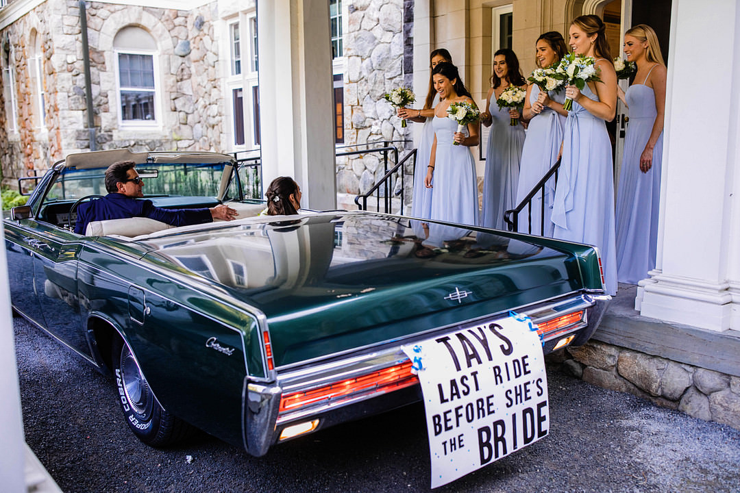 Wedding Decoration Ideas Car Sign M.Studios