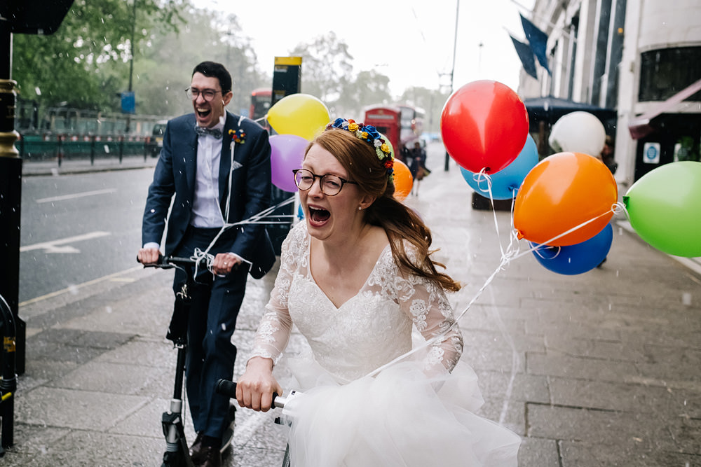 Wedding Decoration Ideas Scooter Transport Kristian Leven Photography