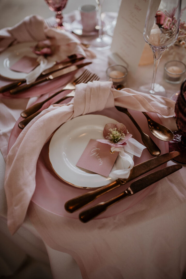 Wedding Place Setting Camilla Andrea