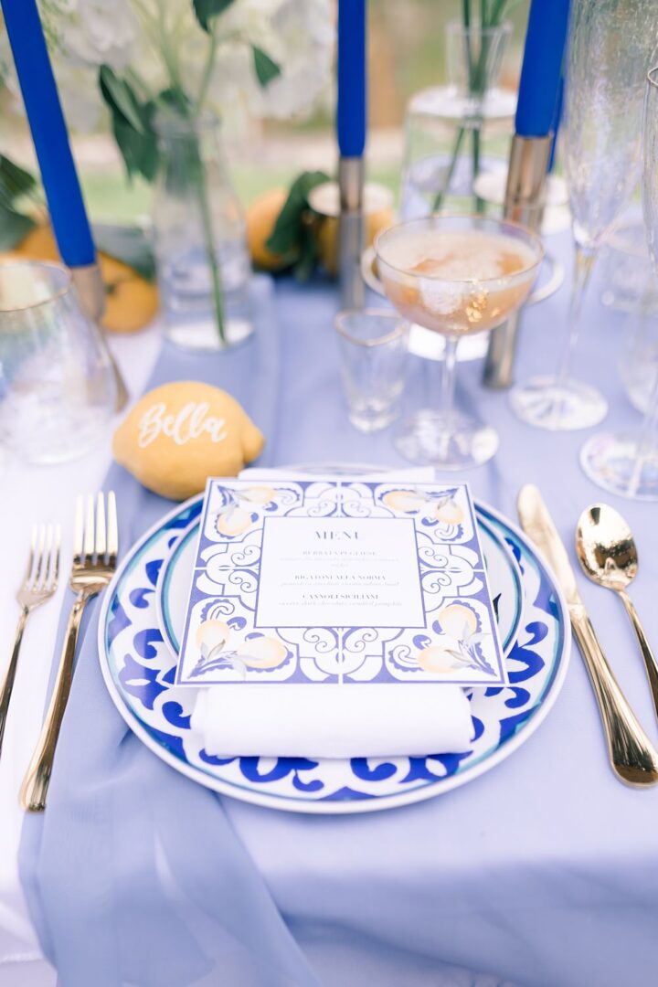 Wedding Place Setting Ideas Paige Mary Photography