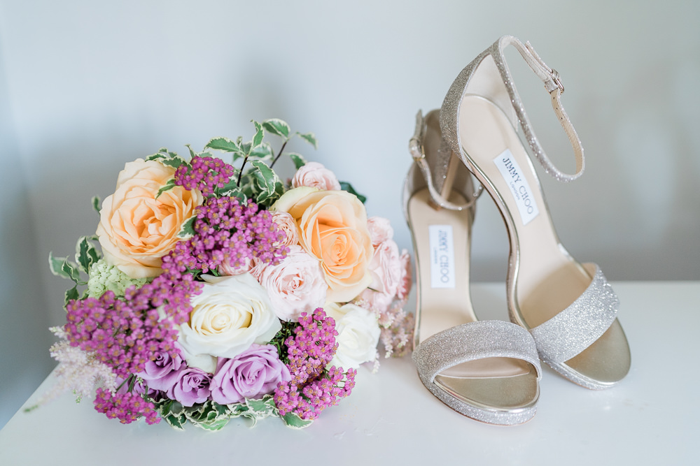 Jimmy Choo Shoes West Suffolk Barn Wedding Gemma Giorgio Photography
