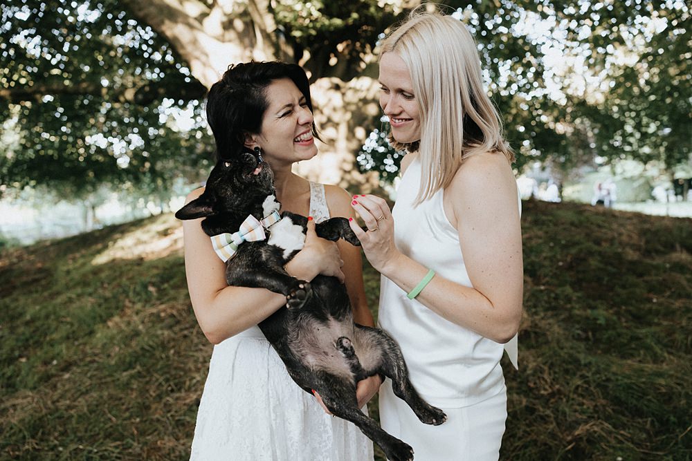 Pet Dog William Morris Gallery Wedding Matt Horan Photography