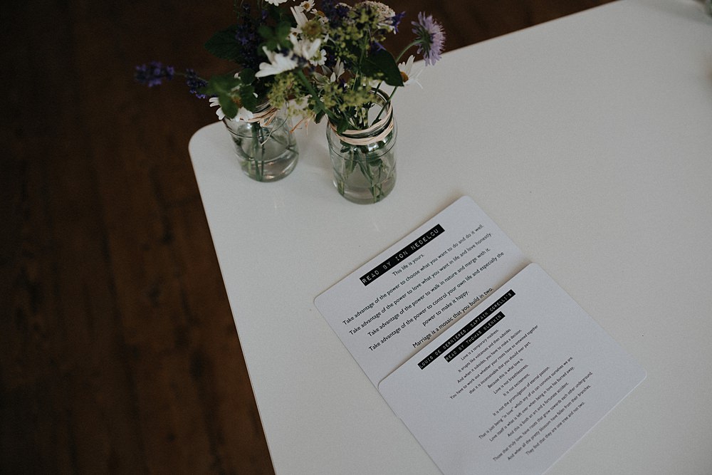 Ceremony Readings William Morris Gallery Wedding Matt Horan Photography