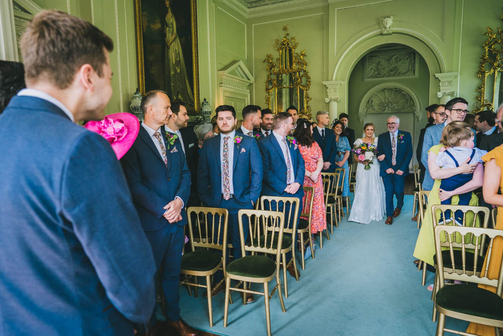 Yellow Pink Wedding Amy Jordison Photography