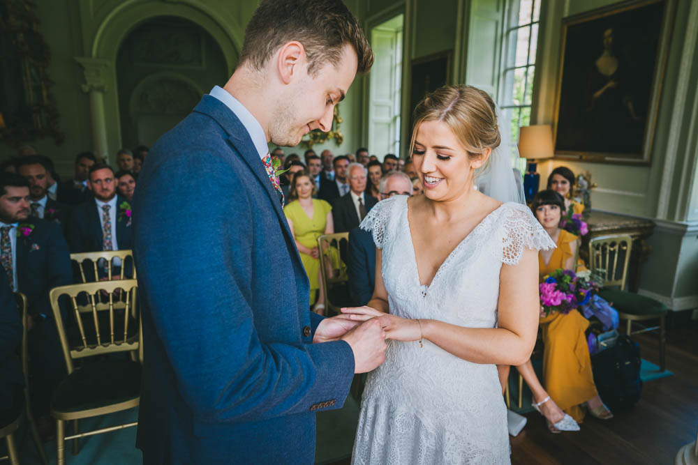 Yellow Pink Wedding Amy Jordison Photography