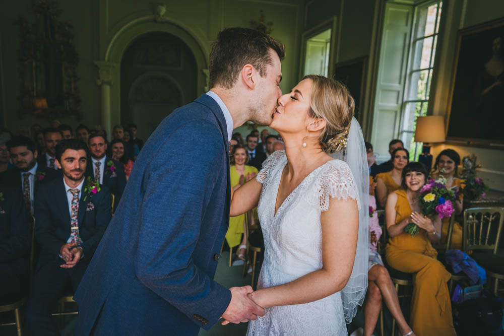 Yellow Pink Wedding Amy Jordison Photography