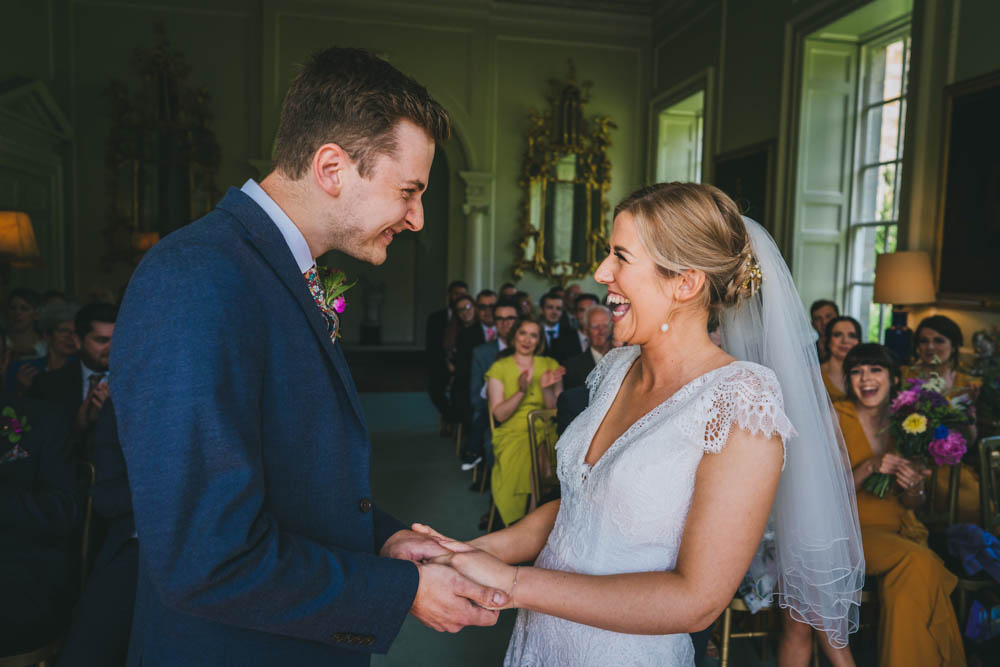 Yellow Pink Wedding Amy Jordison Photography
