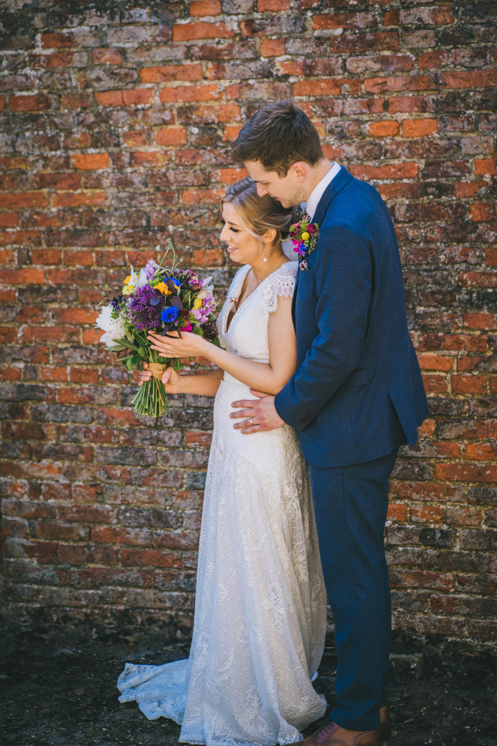 Yellow Pink Wedding Amy Jordison Photography