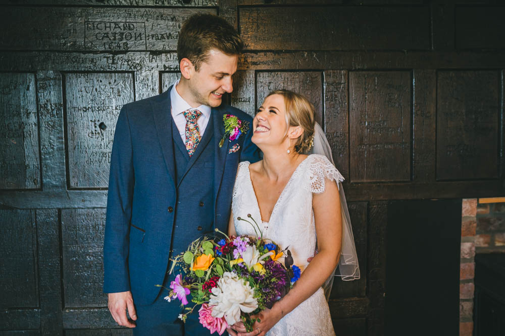 Yellow Pink Wedding Amy Jordison Photography