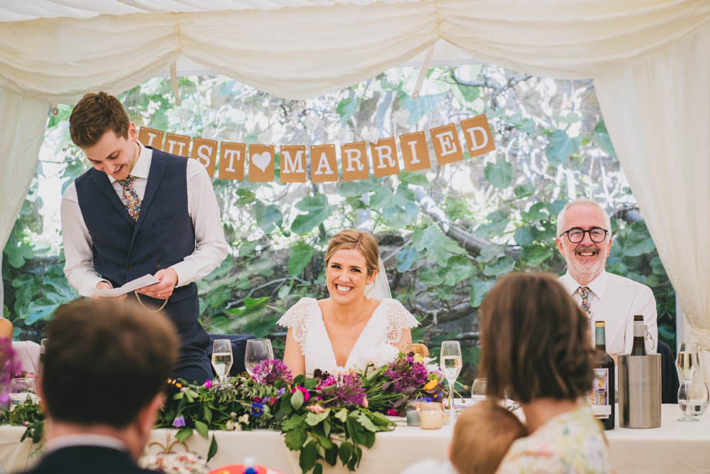 Yellow Pink Wedding Amy Jordison Photography